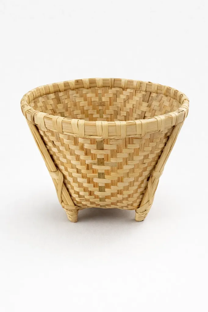 Handmade Bamboo Dalo – Multi-Purpose Basket